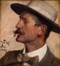 تريبك كروير ألفين ماري هانز جيد بيترسن 1907 قماش مطبوع