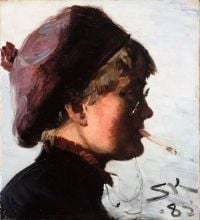 تريبك كرويير ألفين ماري جوليا سترومبرغ 1885 قماش مطبوع