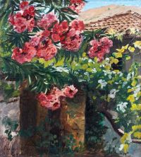 مشهد الحديقة الإسبانية Triepcke Kroyer Alfven Marie من قماش طباعة غرناطة