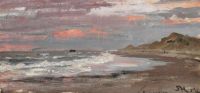 Triepcke Kroyer Alfven Marie View Over The North Sea South Of Skagen canvas print
