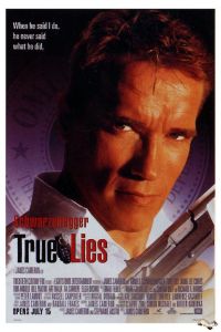 Affiche de vrais mensonges 1994