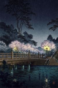 Tsuchiya Koitsu Benkei Bridge 1933 canvas print