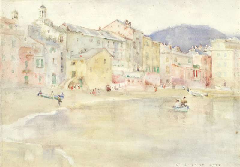Tuke Henry Scott St Tropez 1904 canvas print