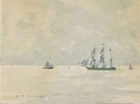 Tuke Henry Scott Three Masted Barque 1894