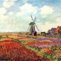 Tulipanes de Holanda de Monet