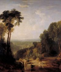 Turner Crossing The Brook canvas print