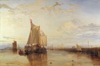 Turner Dort Or Dordrecht- The Dort Packet-boat From Rotterdam Becalmed canvas print
