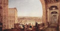 Turner Rome From The Vatican. Raffaelle Accompanied By La Fornarina canvas print