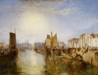 Turner The Harbor Of Dieppe canvas print