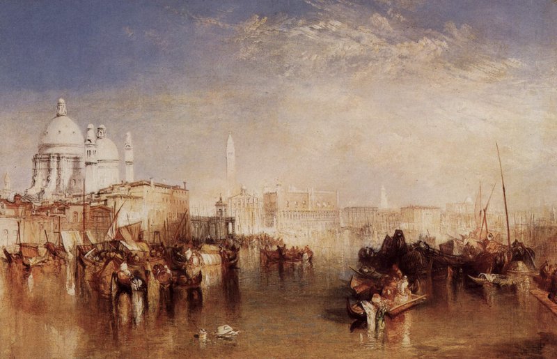 Turner Venice From The Giudecca canvas print