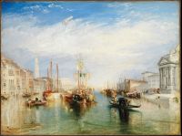 Turner-Venedig von der Veranda von Madonna Della Salute