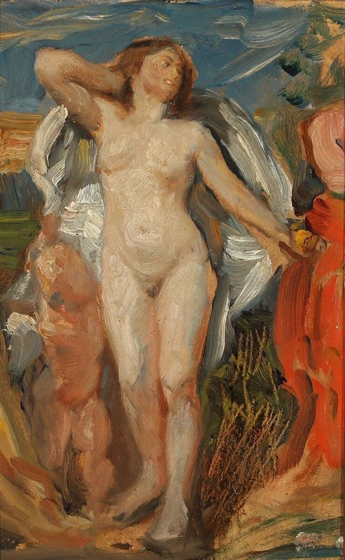 Tuxen Laurits Draft For A Depiction Of Venus 1921 canvas print