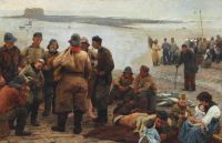 Tuxen Laurits Homecoming Of The Fisherman Pas De Calais canvas print