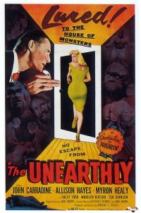 Póster de película sobrenatural de 1957