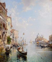 Unterberger Franz Richard Grande Canal Venise canvas print