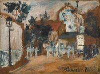 Utrillo Maurice Le Lapin Agile A Montmartre Ca. 1906