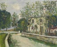 Utrillo Maurice Maisons Blanches Suresnes Hauts De Seine Ca. 1942