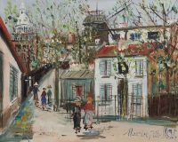 Utrillo Maurice Maquis A Montmartre Ca. 1939