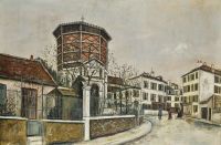 Utrillo Maurice Place Jean Baptiste Clement Ca. 1918