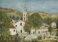 Utrillo Maurice The Convent Of Morosaglia canvas print