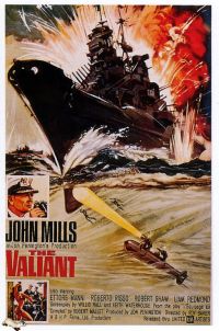 Valiant 1962 영화 포스터 캔버스 프린트