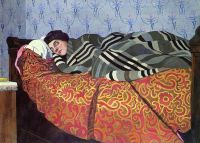 Vallotton Felix Sleeping Woman 1899 قماش مطبوع