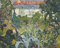 Valtat Louis Le Jardin De La Maison Au Toit Rouge Leinwanddruck