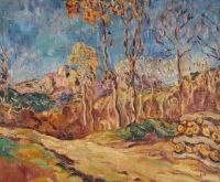 Valtat Louis Paysage Du Midi 1902 Leinwanddruck