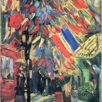 Van Gogh 14 juli in Parijs
