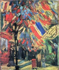 Van Gogh 14 July In Paris canvas print