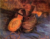 Van Gogh A Pair Of Shoes4 canvas print