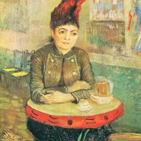 Van Gogh Agostina Segatori en el Café Du Tambourin