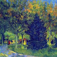 Van Gogh Allee in het park