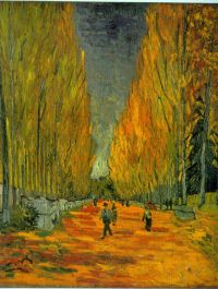 Van Gogh Alyscamps canvas print