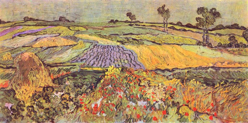 Van Gogh At Auvers canvas print