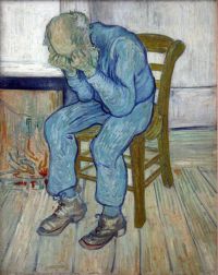 Van Gogh At Eternity S Gate canvas print