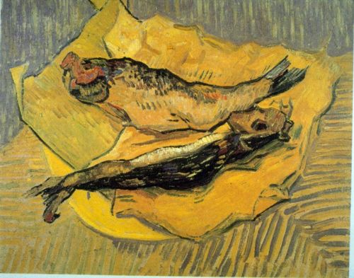 Van Gogh Bloaters canvas print