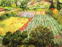 Campo fiorito di Van Gogh