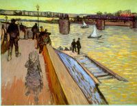 Van Gogh Bridge canvas print