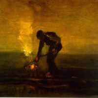 Van Gogh Burning Weeds