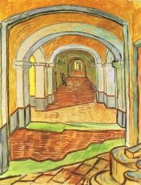 Corridoio di Van Gogh nell'ospedale di Saint-paul