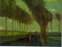 Van Gogh Country Lane canvas print