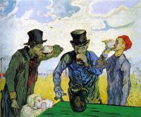 Van Gogh Drinkers canvas print