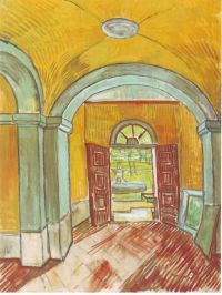 Van Gogh Entrance To The Hospital canvas print
