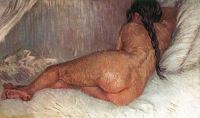 Van Gogh Female Nude canvas print