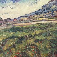 Campo de trigo verde de Van Gogh