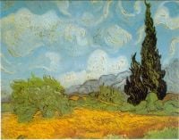 Van Gogh Haute Gafille canvas print