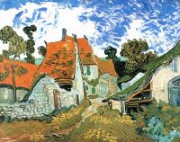 Van Gogh Houses In Auvers canvas print