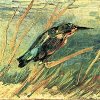 Martín pescador de Van Gogh