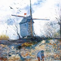 Van Gogh Le Moulin De La Galette 3